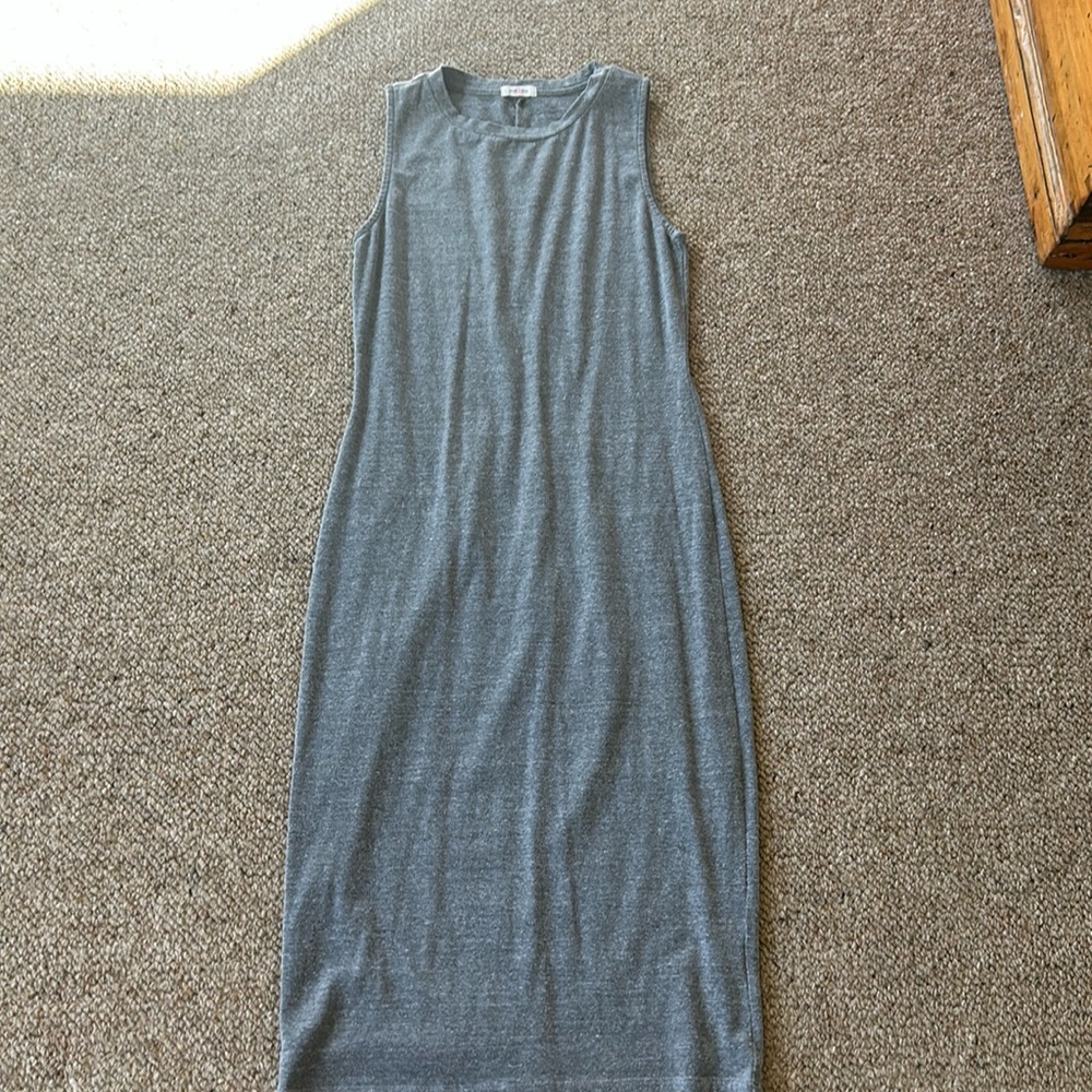 Gray tshirt dress